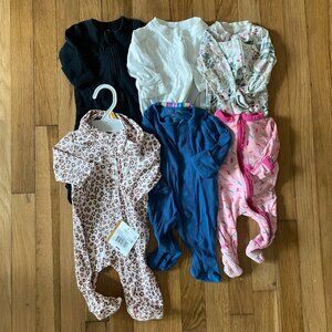 Newborn Baby Footies Sleepers Zippers/Magnetic Me - Carter's - KicKee Pants